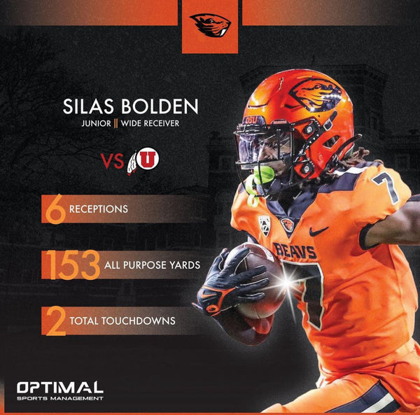 Silas Bolden Goes For 2 Touchdowns In Upset Win Over Utah