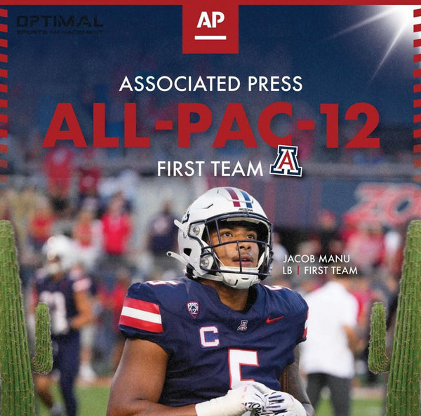 Jacob Manu Named To Associated Press All-Pac 12 First Team