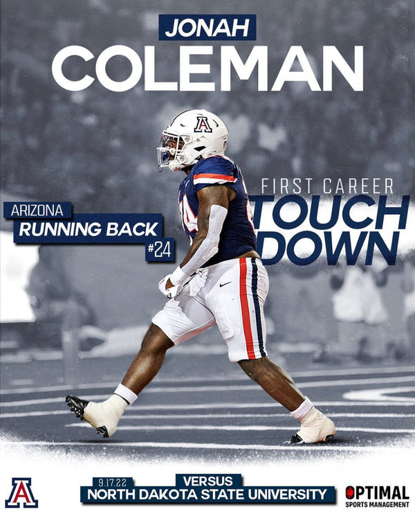 Jonah Coleman Scores First Career Touchdown