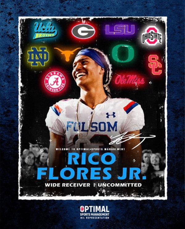 Optimal Sports Welcomes Rico Flores Jr.