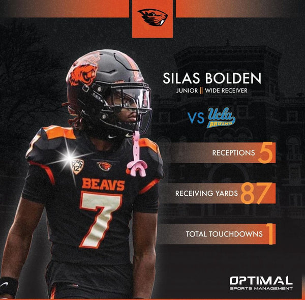 Silas Bolden Scores In Oregon State's Win Over #18 UCLA