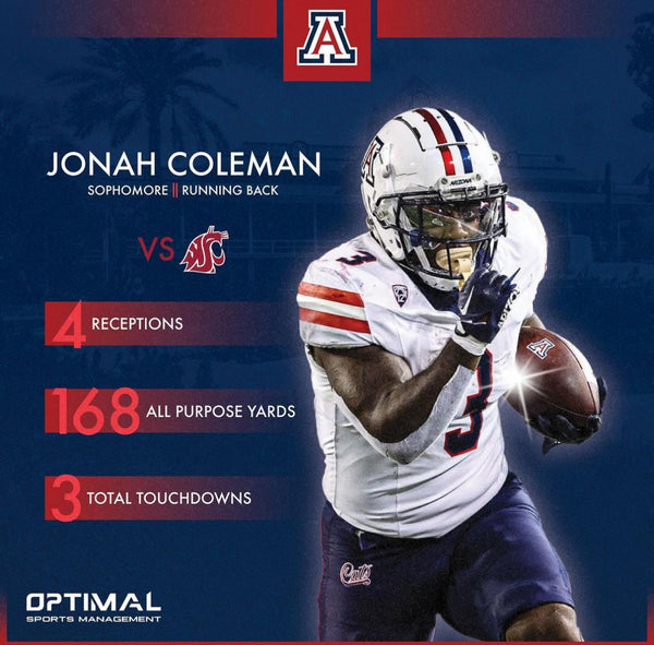 Jonah Coleman Scores 3 Touchdown In Demolition of #19 Washington State