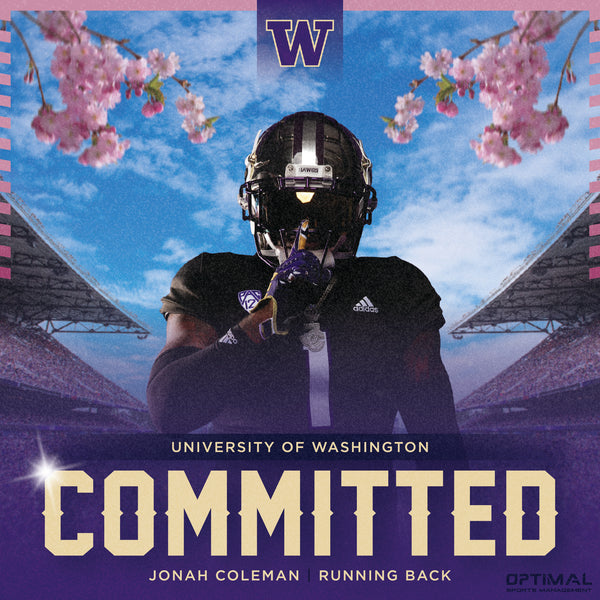 Jonah Coleman Commits To The University of Washington