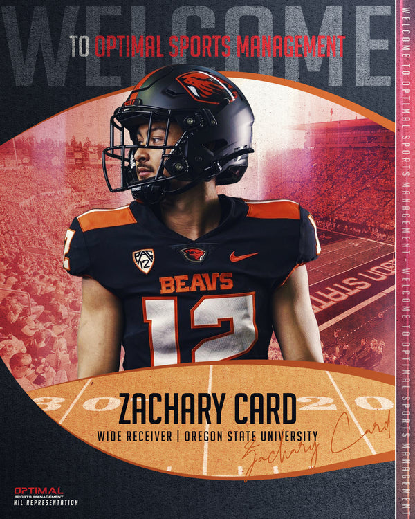 Optimal Sports Welcomes Zackary Card