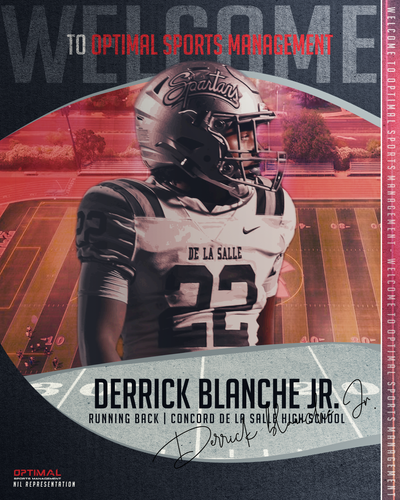 Optimal Sports Welcomes Derrick Blanche Jr.