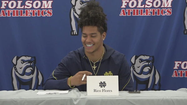 Rico Flores Jr. Signs Notre Dame National Letter of Intent