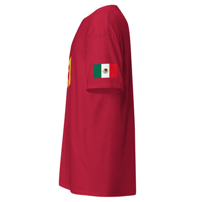Marquis Gallegos Cardinal Shirt (Both Flags)