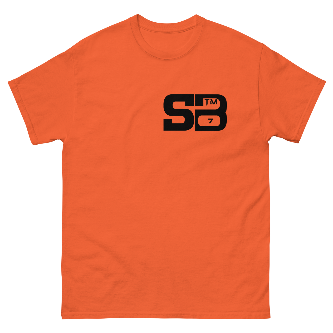 Silas Bolden White and Orange T-Shirt
