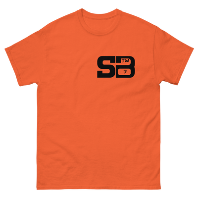Silas Bolden White and Orange T-Shirt