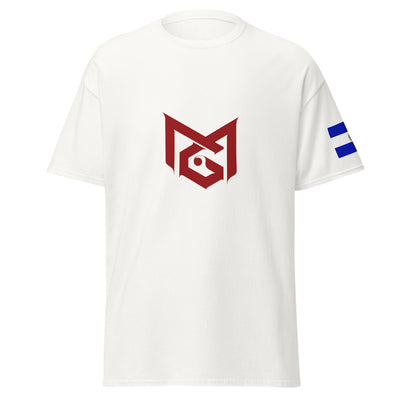 Marquis Gallegos White Shirt (Salvadorian Flag)