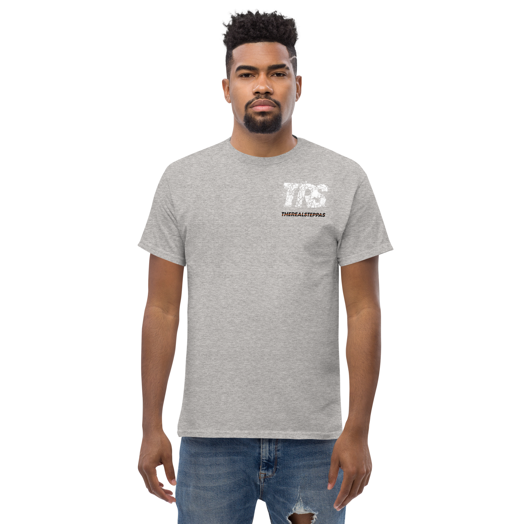 Rico Flores Jr. Gray T-Shirt - Optimal Sports Management 