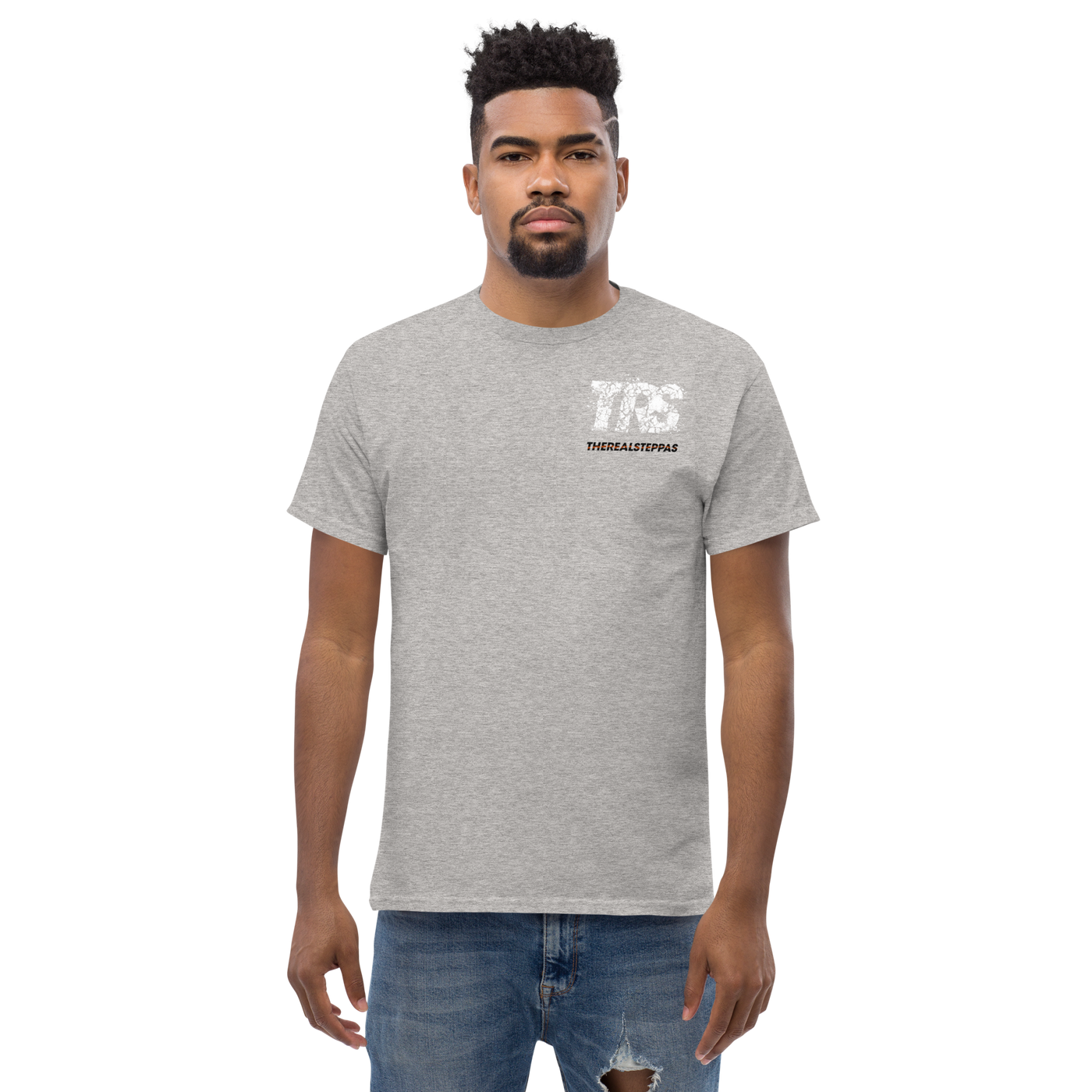 Rico Flores Jr. Gray T-Shirt - Optimal Sports Management 