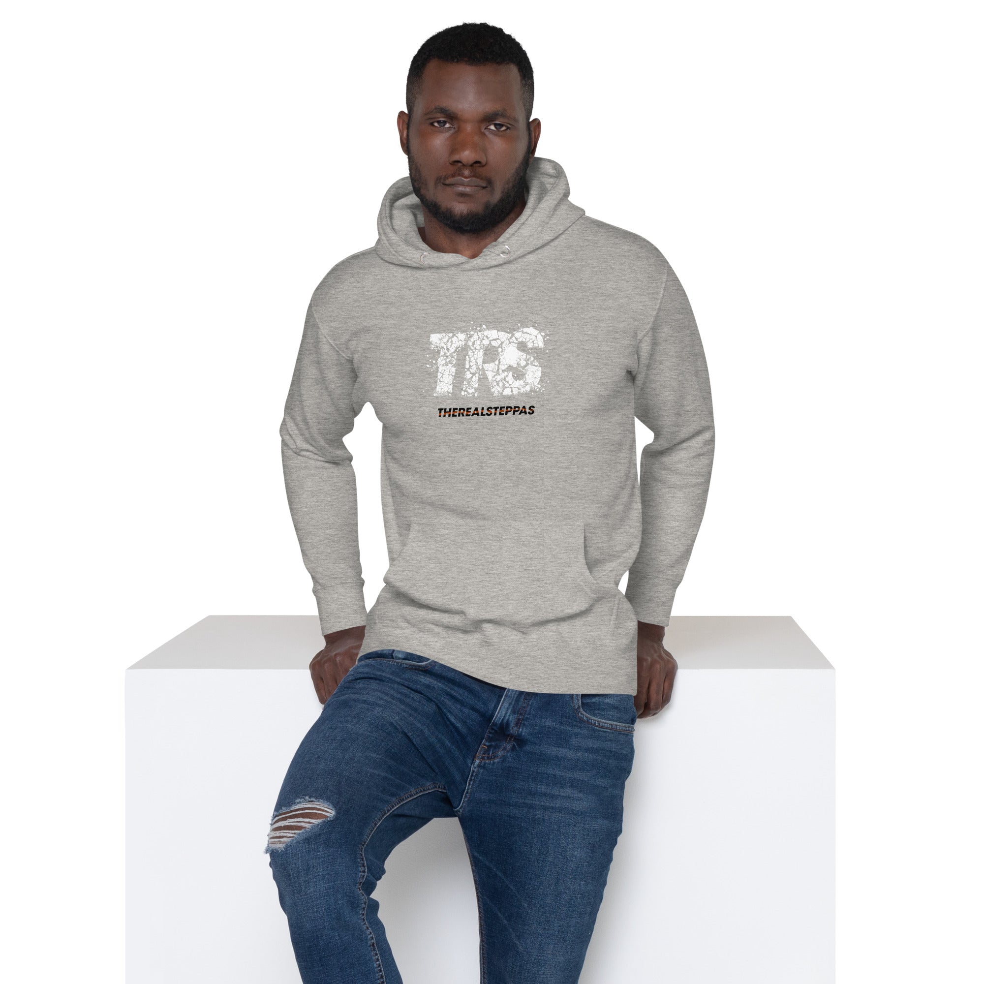 Rico Flores Jr. Gray Hoodie - Optimal Sports Management 
